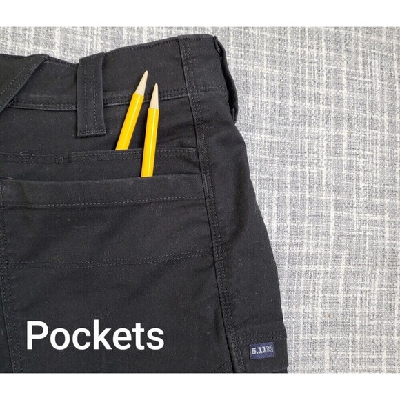 5.11 TACTICAL APEX 11" Short 73334 Outdoor Field Black Size 28 READ DESC - Picture 6 of 8